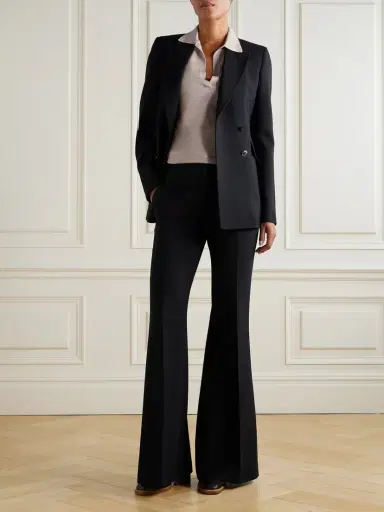 Gabriela Hearst Frank Cashmere And Silk-blend Polo Shirt | Thumbnail 2 Gabriela Hearst Frank Cashmere And Silk-blend Polo Shirt | Thumbnail 2