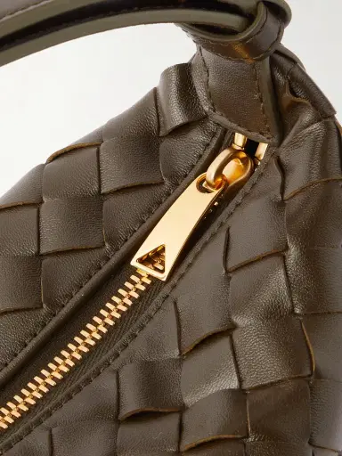 Bottega Veneta Wallace Mini Intrecciato Leather Shoulder Bag | Thumbnail 4 Bottega Veneta Wallace Mini Intrecciato Leather Shoulder Bag | Thumbnail 4
