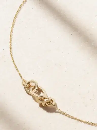 Sophie Bille Brahe Luna 18-karat Recycled Gold Diamond Necklace | Thumbnail 3 Sophie Bille Brahe Luna 18-karat Recycled Gold Diamond Necklace | Thumbnail 3