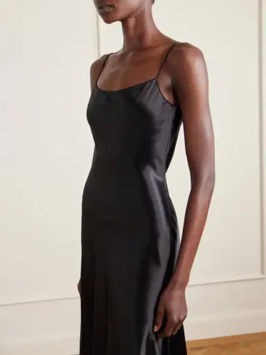 Alaïa Draped Silk-satin Gown | Thumbnail 4 Alaïa Draped Silk-satin Gown | Thumbnail 4