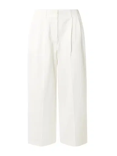 TOTEME Pleated Cotton-twill Wide-leg Pants | Thumbnail 1 TOTEME Pleated Cotton-twill Wide-leg Pants | Thumbnail 1