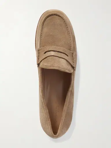 Gianvito Rossi Georgie Suede Loafers | Thumbnail 5 Gianvito Rossi Georgie Suede Loafers | Thumbnail 5