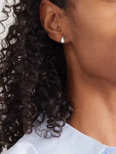 Sophie Buhai Tiny Egg Silver Earrings | Thumbnail 2 Sophie Buhai Tiny Egg Silver Earrings | Thumbnail 2