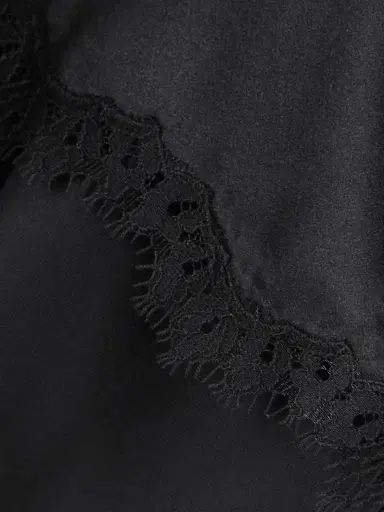 DÔEN Loure Lace-trimmed Silk-satin Top | Thumbnail 4 DÔEN Loure Lace-trimmed Silk-satin Top | Thumbnail 4