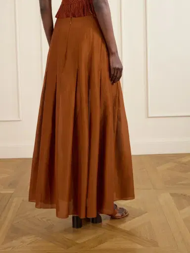 ESCVDO Lauri Cotton Maxi Skirt | Thumbnail 3 ESCVDO Lauri Cotton Maxi Skirt | Thumbnail 3