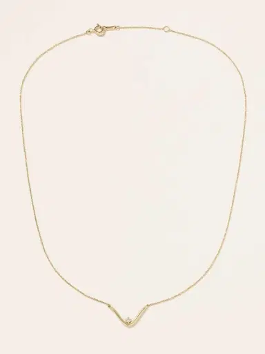 Mizuki 14-karat Gold Diamond Necklace | Thumbnail 4 Mizuki 14-karat Gold Diamond Necklace | Thumbnail 4