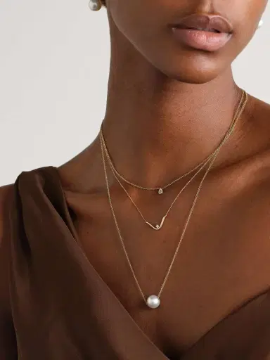 Mizuki 14-karat Gold Diamond Necklace | Thumbnail 5 Mizuki 14-karat Gold Diamond Necklace | Thumbnail 5