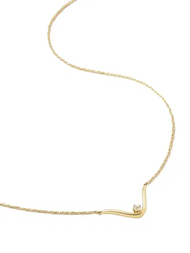 Mizuki 14-karat Gold Diamond Necklace | Thumbnail 1 Mizuki 14-karat Gold Diamond Necklace | Thumbnail 1