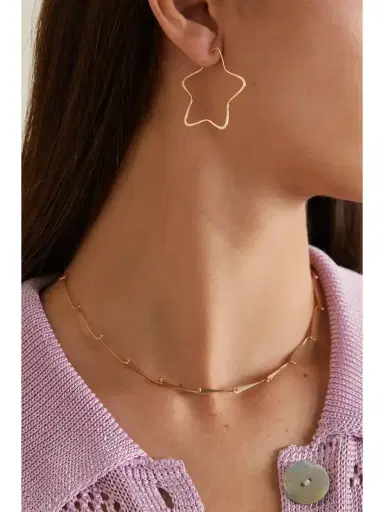 Melissa Joy Manning 14-karat Gold Hoop Earrings | Thumbnail 2 Melissa Joy Manning 14-karat Gold Hoop Earrings | Thumbnail 2