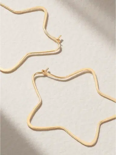 Melissa Joy Manning 14-karat Gold Hoop Earrings | Thumbnail 3 Melissa Joy Manning 14-karat Gold Hoop Earrings | Thumbnail 3