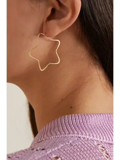 Melissa Joy Manning 14-karat Gold Hoop Earrings | Thumbnail 4 Melissa Joy Manning 14-karat Gold Hoop Earrings | Thumbnail 4
