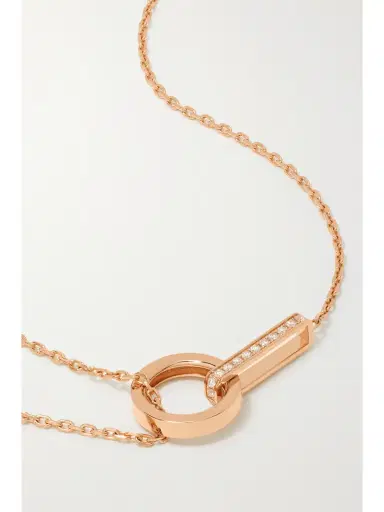 Repossi Berbère 18-karat Rose Gold Diamond Necklace | Thumbnail 4 Repossi Berbère 18-karat Rose Gold Diamond Necklace | Thumbnail 4