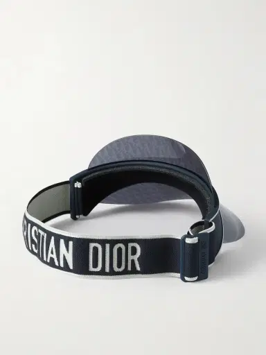 DIOR Eyewear Diorclub V1u Perspex And Cotton-blend Jacquard Visor | Thumbnail 3 DIOR Eyewear Diorclub V1u Perspex And Cotton-blend Jacquard Visor | Thumbnail 3