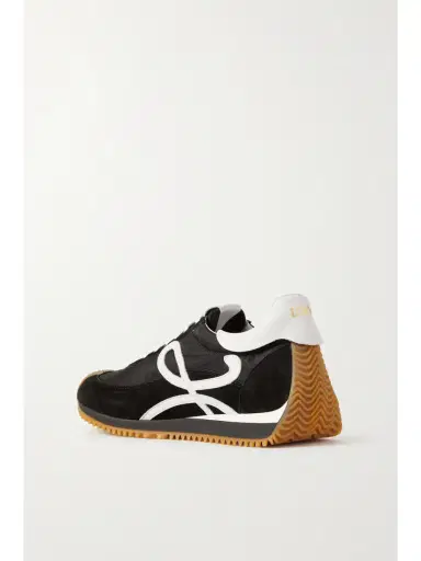 Loewe Flow Logo-appliquéd Leather And Shell Sneakers | Thumbnail 3 Loewe Flow Logo-appliquéd Leather And Shell Sneakers | Thumbnail 3