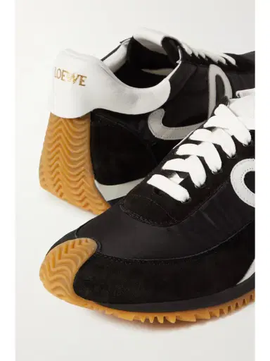 Loewe Flow Logo-appliquéd Leather And Shell Sneakers | Thumbnail 4 Loewe Flow Logo-appliquéd Leather And Shell Sneakers | Thumbnail 4
