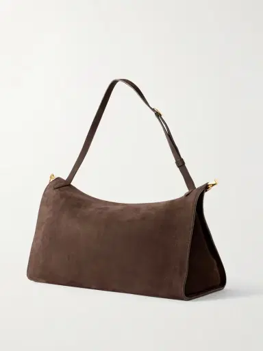 Alaïa Le Click Large Nubuck Shoulder Bag | Thumbnail 3 Alaïa Le Click Large Nubuck Shoulder Bag | Thumbnail 3