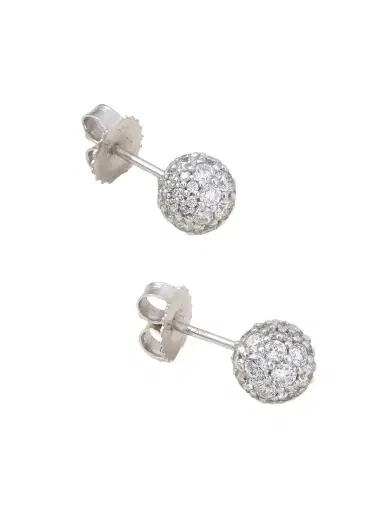 Irene Neuwirth Gumball 18-karat White Gold Diamond Earrings | Thumbnail 1 Irene Neuwirth Gumball 18-karat White Gold Diamond Earrings | Thumbnail 1