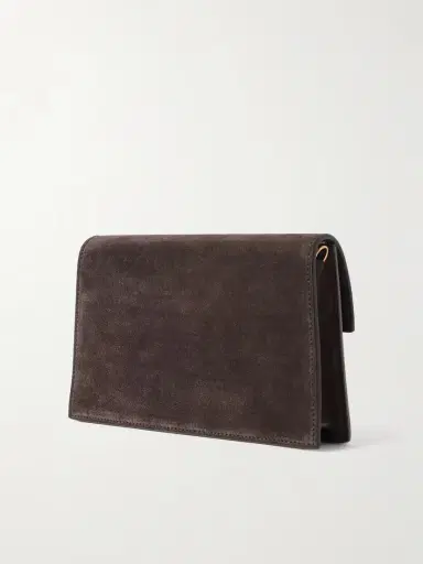 Métier Parallel 22 Small Suede Shoulder Bag | Thumbnail 3 Métier Parallel 22 Small Suede Shoulder Bag | Thumbnail 3