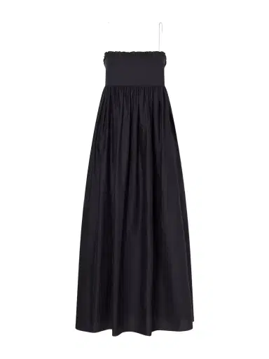 Matteau Empire Ruffled Cotton-poplin Midi Dress | Thumbnail 1 Matteau Empire Ruffled Cotton-poplin Midi Dress | Thumbnail 1