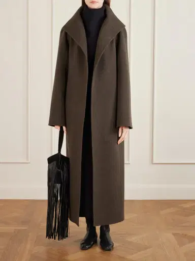 Khaite Roxanne Crepe Midi Dress | Thumbnail 2 Khaite Roxanne Crepe Midi Dress | Thumbnail 2