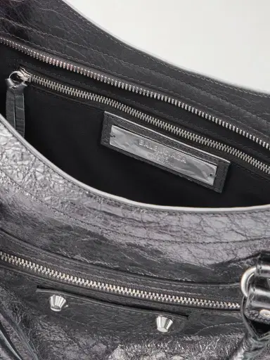 Balenciaga Le City Medium Leather Shoulder Bag | Thumbnail 6 Balenciaga Le City Medium Leather Shoulder Bag | Thumbnail 6