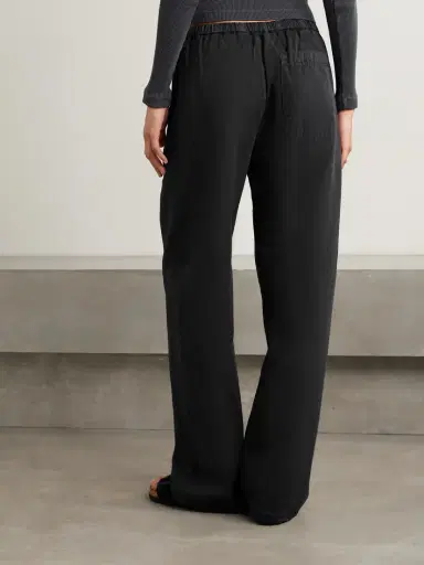 Citizens of Humanity Aurora Cotton And Linen-blend Wide-leg Pants | Thumbnail 4 Citizens of Humanity Aurora Cotton And Linen-blend Wide-leg Pants | Thumbnail 4