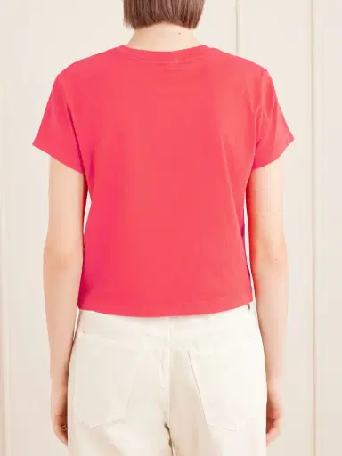 AGOLDE Adine Cropped Organic Cotton-jersey T-shirt | Thumbnail 3 AGOLDE Adine Cropped Organic Cotton-jersey T-shirt | Thumbnail 3
