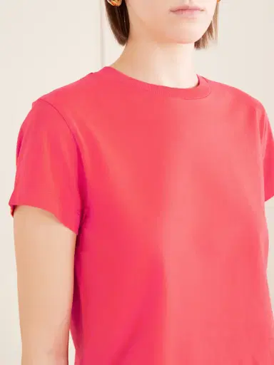 AGOLDE Adine Cropped Organic Cotton-jersey T-shirt | Thumbnail 4 AGOLDE Adine Cropped Organic Cotton-jersey T-shirt | Thumbnail 4