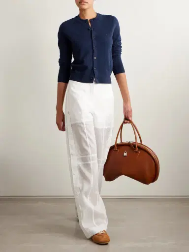 Acne Studios Appliquéd Wool Cardigan | Thumbnail 2 Acne Studios Appliquéd Wool Cardigan | Thumbnail 2