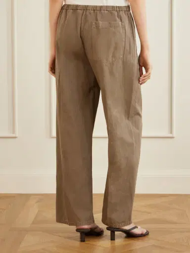Citizens of Humanity Aurora Cotton And Linen-blend Wide-leg Pants | Thumbnail 3 Citizens of Humanity Aurora Cotton And Linen-blend Wide-leg Pants | Thumbnail 3
