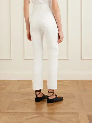 Alaïa High-rise Slim-leg Jeans | Thumbnail 4 Alaïa High-rise Slim-leg Jeans | Thumbnail 4