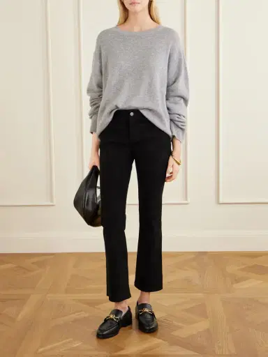 STOULS Dean Suede Flared Pants | Thumbnail 2 STOULS Dean Suede Flared Pants | Thumbnail 2
