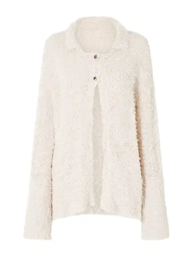Khaite Jannae Cotton-blend Bouclé Cardigan | Thumbnail 1 Khaite Jannae Cotton-blend Bouclé Cardigan | Thumbnail 1
