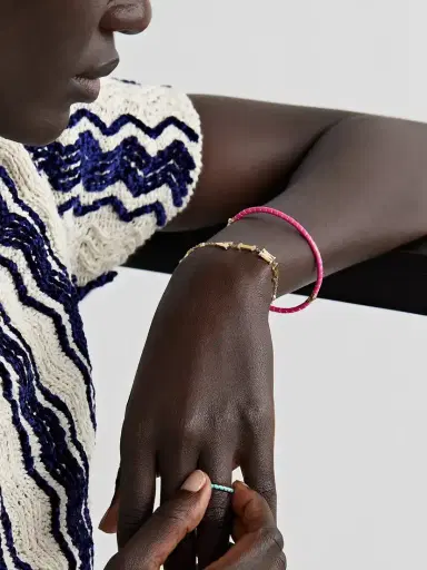 Yvonne Léon Je T'aime 9-karat Gold Diamond Bracelet | Thumbnail 5 Yvonne Léon Je T'aime 9-karat Gold Diamond Bracelet | Thumbnail 5