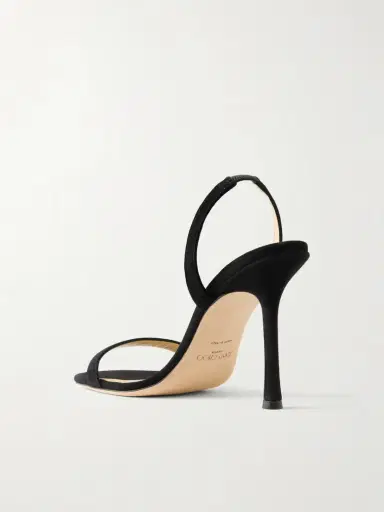 Jimmy Choo Jenn 100 Suede Sandals | Thumbnail 3 Jimmy Choo Jenn 100 Suede Sandals | Thumbnail 3
