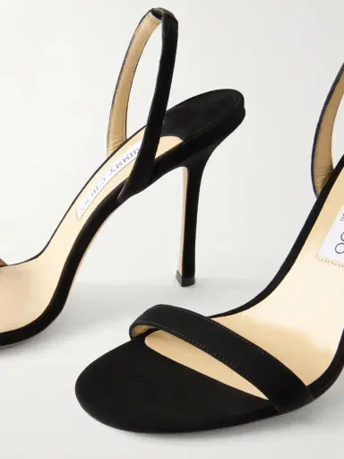 Jimmy Choo Jenn 100 Suede Sandals | Thumbnail 5 Jimmy Choo Jenn 100 Suede Sandals | Thumbnail 5