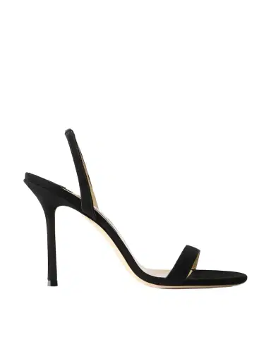 Jimmy Choo Jenn 100 Suede Sandals | Thumbnail 1 Jimmy Choo Jenn 100 Suede Sandals | Thumbnail 1