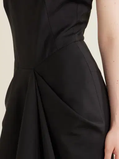 Givenchy Asymmetric Wool And Mohair-blend Midi Wrap Dress | Thumbnail 4 Givenchy Asymmetric Wool And Mohair-blend Midi Wrap Dress | Thumbnail 4