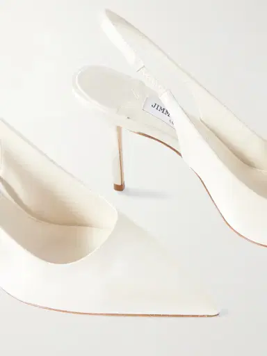 Jimmy Choo Love 85 Satin Slingback Pumps | Thumbnail 4 Jimmy Choo Love 85 Satin Slingback Pumps | Thumbnail 4