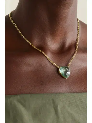 Irene Neuwirth Love 18-karat Gold Beryl Necklace | Thumbnail 2 Irene Neuwirth Love 18-karat Gold Beryl Necklace | Thumbnail 2