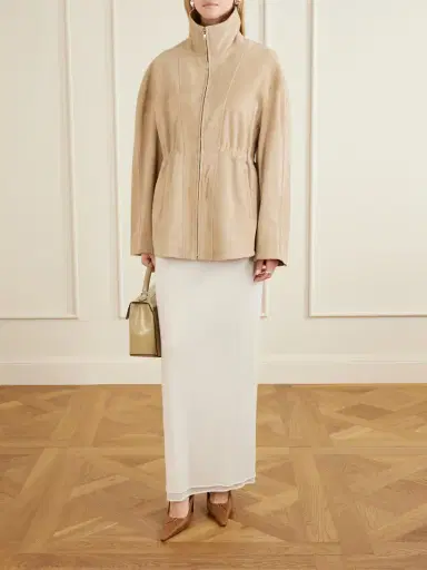 Nour Hammour Passage Suede Jacket | Thumbnail 2 Nour Hammour Passage Suede Jacket | Thumbnail 2