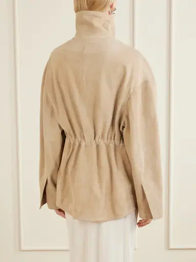 Nour Hammour Passage Suede Jacket | Thumbnail 3 Nour Hammour Passage Suede Jacket | Thumbnail 3