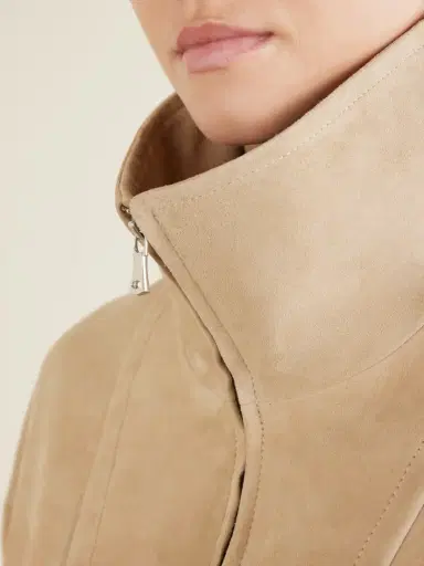 Nour Hammour Passage Suede Jacket | Thumbnail 5 Nour Hammour Passage Suede Jacket | Thumbnail 5