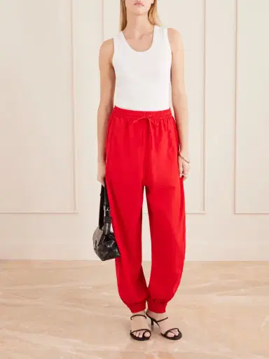 RÓHE Crinkled Cotton-blend Balloon Pants | Thumbnail 2 RÓHE Crinkled Cotton-blend Balloon Pants | Thumbnail 2