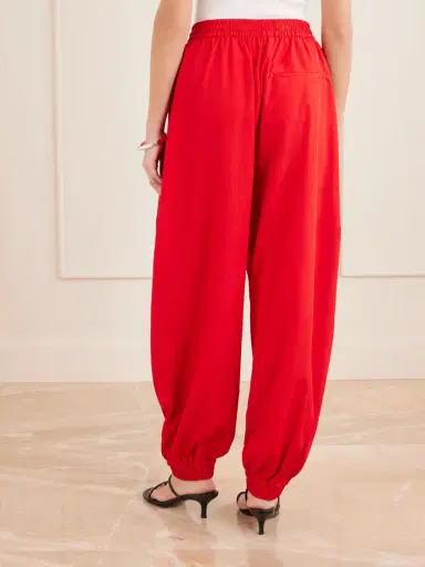 RÓHE Crinkled Cotton-blend Balloon Pants | Thumbnail 3 RÓHE Crinkled Cotton-blend Balloon Pants | Thumbnail 3