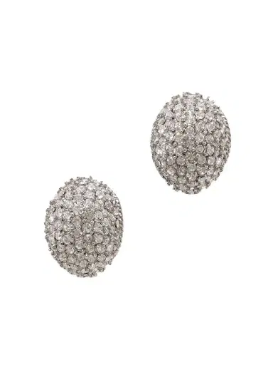 Jennifer Behr Tinsel Rhodium-plated Crystal Earrings | Thumbnail 1 Jennifer Behr Tinsel Rhodium-plated Crystal Earrings | Thumbnail 1