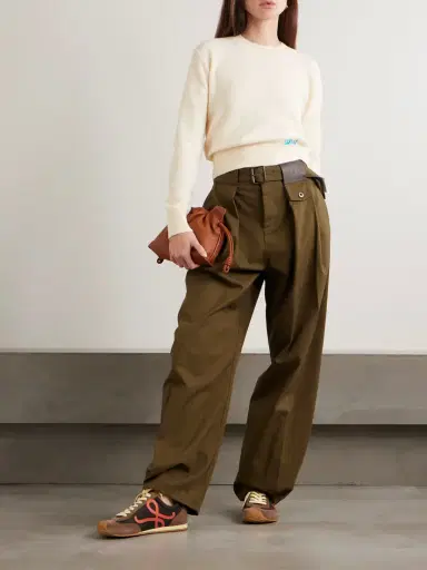 Loewe Embroidered Wool Sweater | Thumbnail 2 Loewe Embroidered Wool Sweater | Thumbnail 2