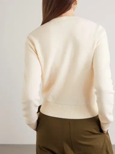 Loewe Embroidered Wool Sweater | Thumbnail 3 Loewe Embroidered Wool Sweater | Thumbnail 3