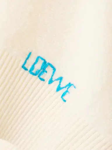 Loewe Embroidered Wool Sweater | Thumbnail 4 Loewe Embroidered Wool Sweater | Thumbnail 4