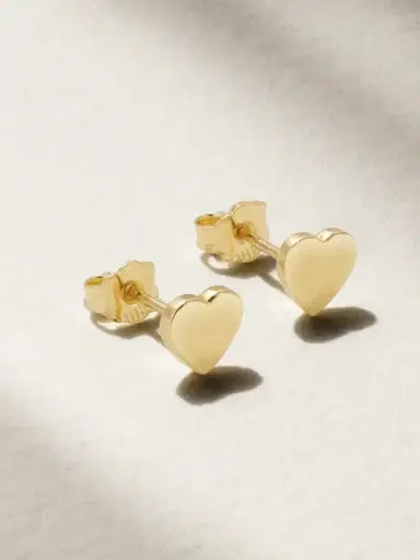 Jennifer Meyer Heart 18-karat Gold Earrings | Thumbnail 1 Jennifer Meyer Heart 18-karat Gold Earrings | Thumbnail 1